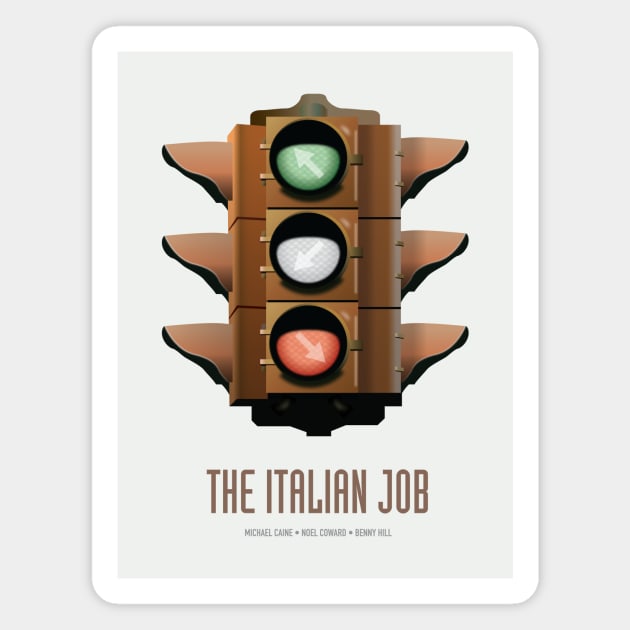 The Italian Job Magnet by MoviePosterBoy